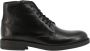 Duca di Morrone Men's Ankle Boots Zwart Heren - Thumbnail 1