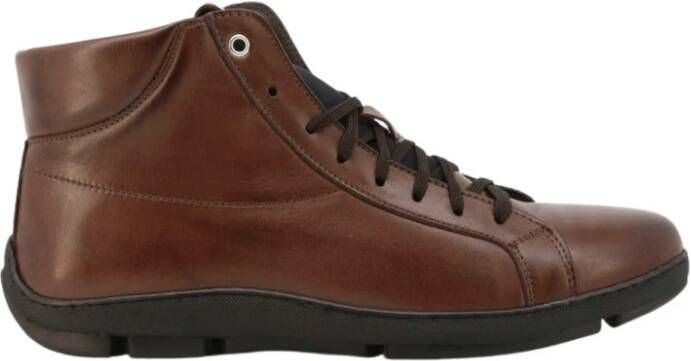 Duca di Morrone Men's Ankle Boots Bruin Heren