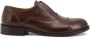 Duca di Morrone Leren Lage Schoenen Donkerbruin Brown Heren - Thumbnail 1