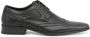 Duca di Morrone Metalen Eyelet Puntige Neus Veterschoenen Black Heren - Thumbnail 3