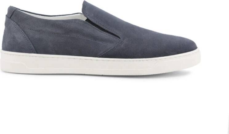 Duca di Morrone Sailor Shoes Blue Heren