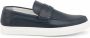 Duca di Morrone Blauwe Leren Mocassins Lente Zomer Collectie Blue Heren - Thumbnail 1