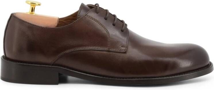 Duca di Morrone Stijlvolle Heren Veterschoenen Brown Heren