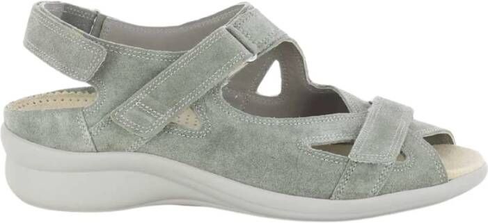 Durea Dames Khaki Schoenen 7376 Z23 Green Dames