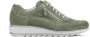 Durea Sneakers Dames Lage sneakers Damesschoenen Suède 6263 688 Groen - Thumbnail 2