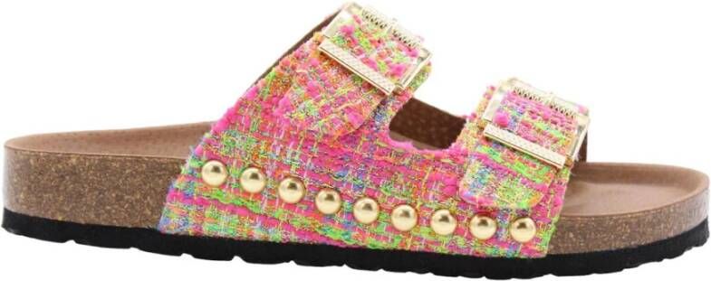 Dwrs Chique zomerslippers voor vrouwen Multicolor Dames