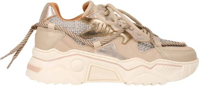 Dwrs Jupiter Sneakers Beige Dames