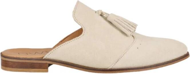 Dwrs Klassieke Masqat Loafers Beige Dames