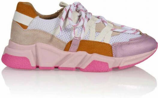 Dwrs LOS Angeles Sneakers | Pink Orange Roze Dames