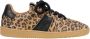 Dwrs Luipaardprint Sneakers Brown Dames - Thumbnail 1