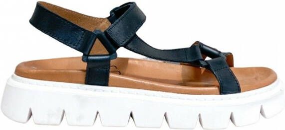 Dwrs Samos Sandals Zwart Dames