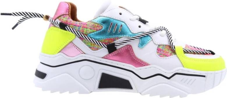 Dwrs Stijlvolle Limpopo Sneakers Multicolor Dames