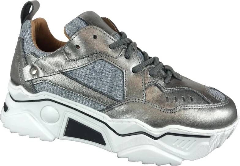 Dwrs Stijlvolle Sneakers Pluto Gray Dames