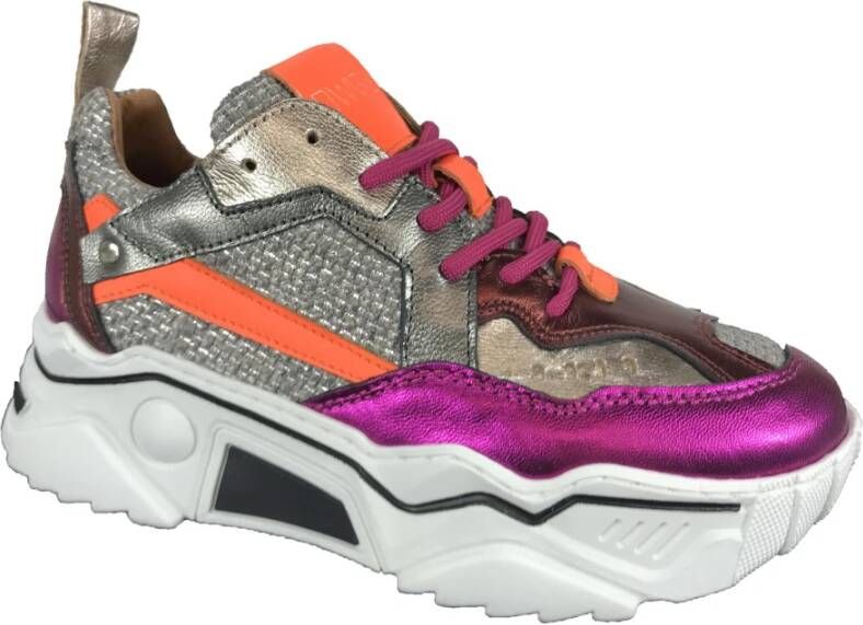 Dwrs Stijlvolle Sneakers Pluto Multicolor Dames