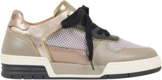 Dwrs Taupe Rugby Sneaker Beige Dames