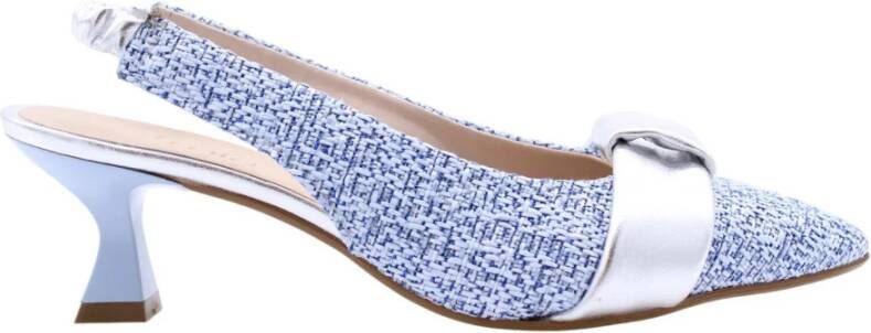 E mia Verhoog je stijl met Slingback Pumps Blue Dames