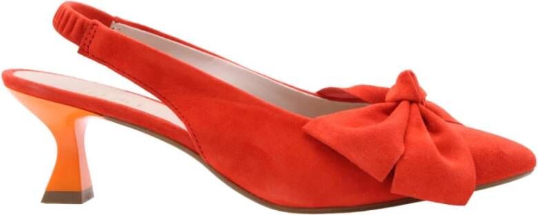 E mia Verhoog je stijl met Slingback pumps Red Dames