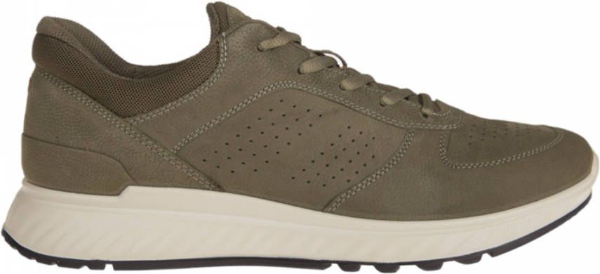 Ecco Grijze Veterschoenen Exostride M Dark Clay