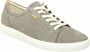 ECCO Soft 7 W veterschoenen grijs Textiel Dames - Thumbnail 3