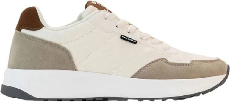 Ecoalf Beige Textiel Sportieve Sneakers voor Vrouwen Beige Dames