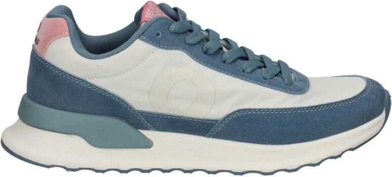 Ecoalf Blauwe Casual Textielsneakers voor Vrouwen Blue Dames