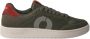 Ecoalf Groen en rood vegan sneakers Deia Green Heren - Thumbnail 1