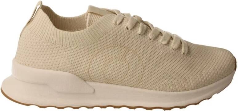 Ecoalf Beige Casual Textiel Sneakers met 4cm Rubberen Zool Beige