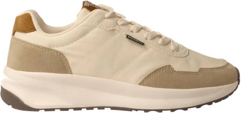 Ecoalf Witte Beige Vegan Sneakers Suace Model Beige Dames