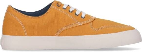 Element Nugget Skate Schoenen Vetersluiting Vulcanized Structuur Orange Heren