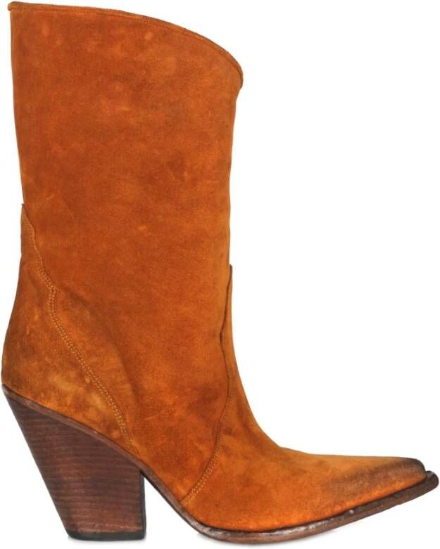 Elena Iachi Ankle Boots Oranje Dames