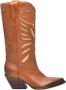 Elena Iachi Cowboy Boots Brown Dames - Thumbnail 1