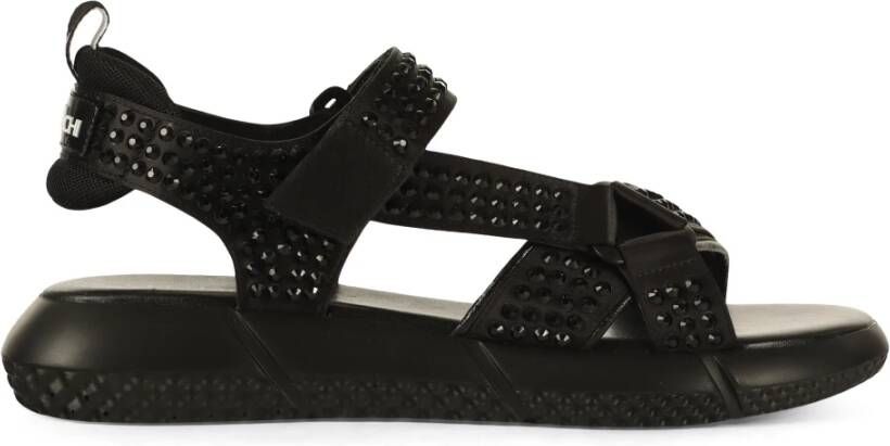 Elena Iachi Flat Sandals Black Dames