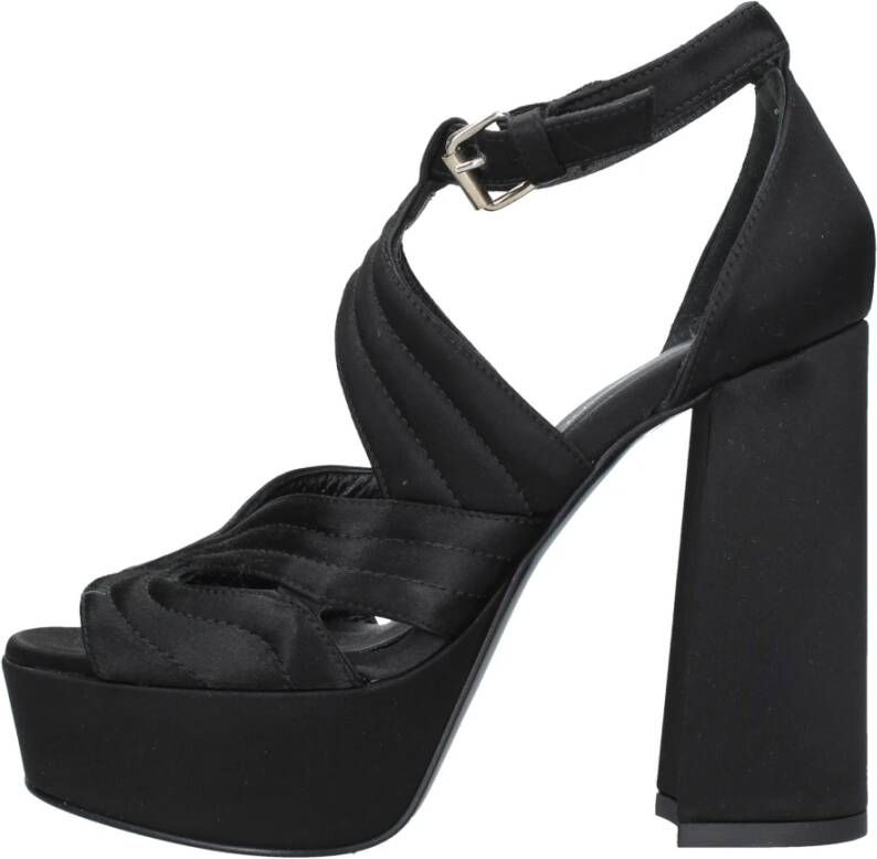 Elena Iachi Sandalen Zwart Black Dames