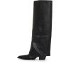 Elena Iachi Zwarte Texaanse Enkellaarzen Aw24 Black Dames - Thumbnail 1