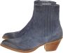 Eleventy Cowboy Boots Blue Dames - Thumbnail 1