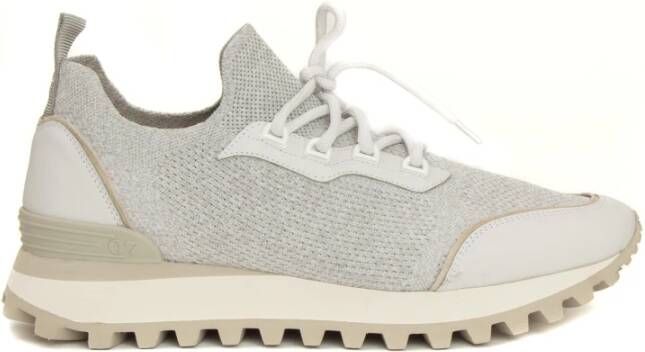 Eleventy Grijze Hardloopschoenen Gray Heren