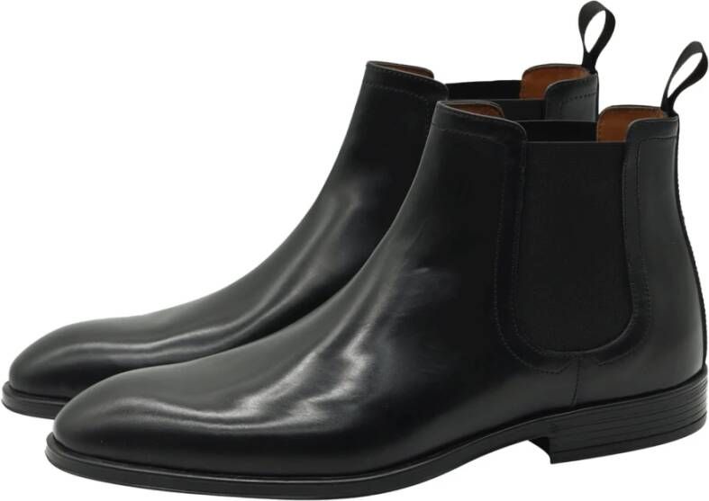 Elia Maurizi Chelsea Boots Black Heren