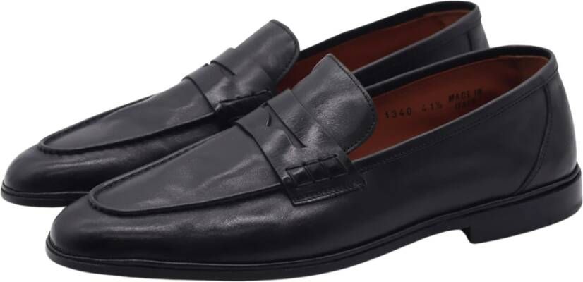 Elia Maurizi Zwarte Garda Slipper Black Heren