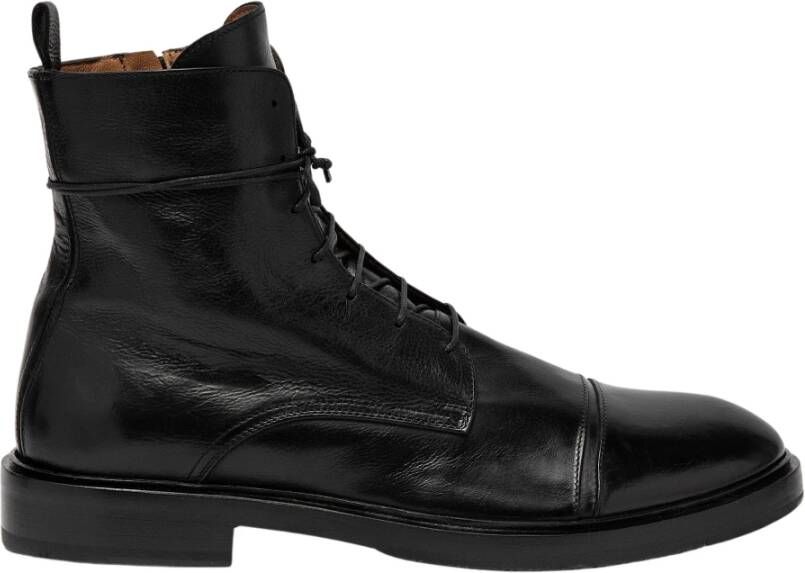 Elia Maurizi Zwarte Veterschoen Black Heren