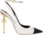 Elisabetta Franchi Elegante Decollete Schoenen voor Vrouwen White Dames - Thumbnail 1