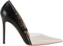 Elisabetta Franchi Leren hakken met logolint Multicolor Dames - Thumbnail 1