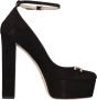 Elisabetta Franchi Met hak zwart Black Dames - Thumbnail 1