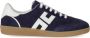 Elisabetta Franchi Navy en Ivoor Logo Sneaker Blue Dames - Thumbnail 1