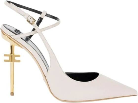 Elisabetta Franchi Pumps White Dames