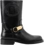 Elisabetta Franchi Zwarte platte schoenen Black Dames - Thumbnail 1