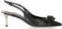 Elisabetta Franchi Zwarte Slingback Pump met Strik Black Dames - Thumbnail 1