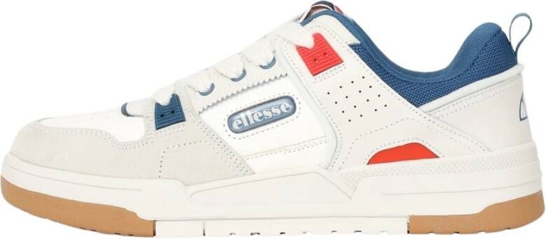 Ellesse Kleurrijke Retrostijl Sneakers Beige Heren