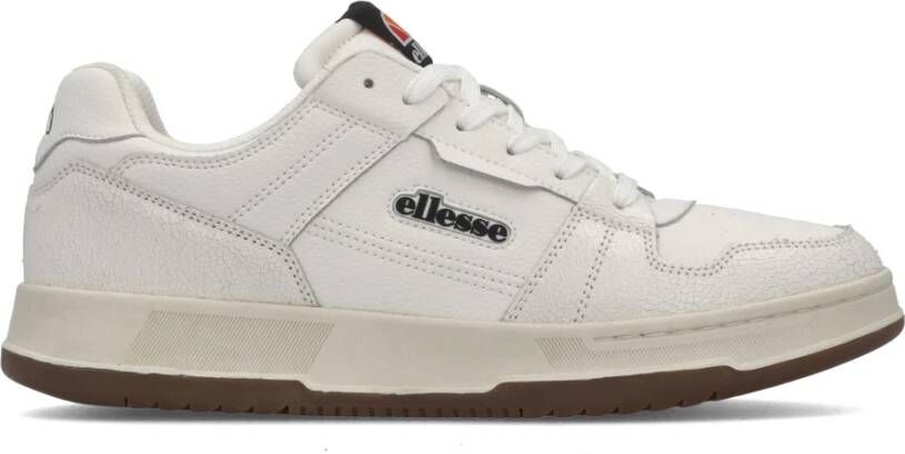 Ellesse Witte Crackle Sneakers voor Mannen White Heren