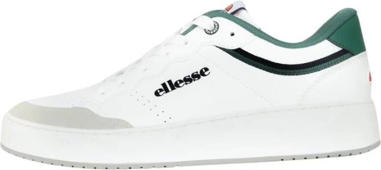 Ellesse Witte Heren Sneakers Retro Stijl White Heren