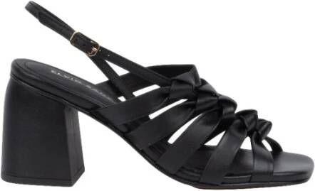 Elvio Zanon High Heel Sandals Zwart Dames